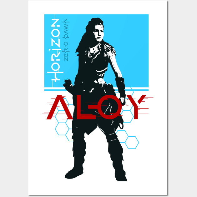 Aloy - Zero Dawn Wall Art by digitalage